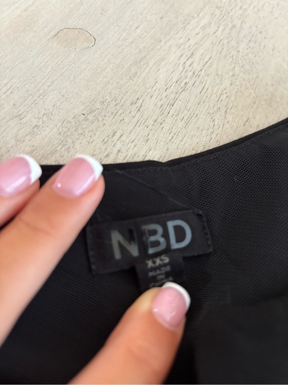NBD Aaliyah One-Shoulder Black Cutout Long-Sleeve Top - Picture 2 of 5